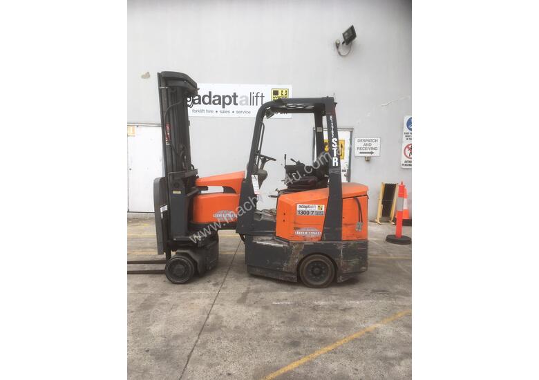 caption 2.0T Battery Electric Narrow Aisle Forklift