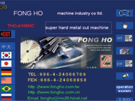 FONG HO - THC-B90NC Fully Automatic Thungsten Carbide Sawing Machine - picture1' - Click to enlarge