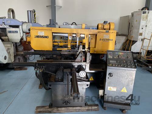 USED EVERISING S-6235HANC BANDSAW | 620 X 350MM | DOUBLE MITRE | AUTOMATIC | TOUCH SCREEN CONTROL
