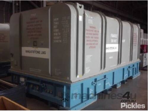 LM6000 Gas Turbine Transportation, Storage Containers