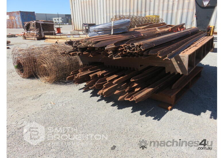 Used ASSORTMENT OF FENCING WIRE STAR PICKETS Fencing in , Listed on