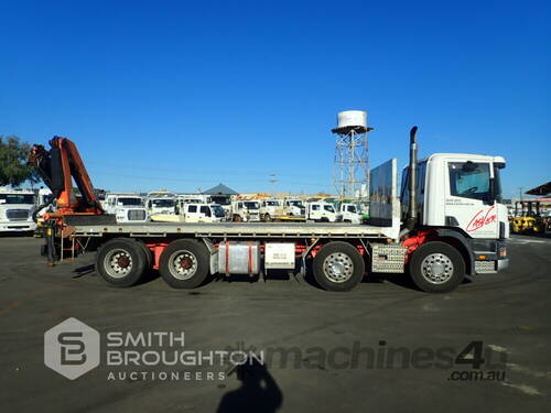 1999 SCANIA 124G 8X4 CRANE TRUCK