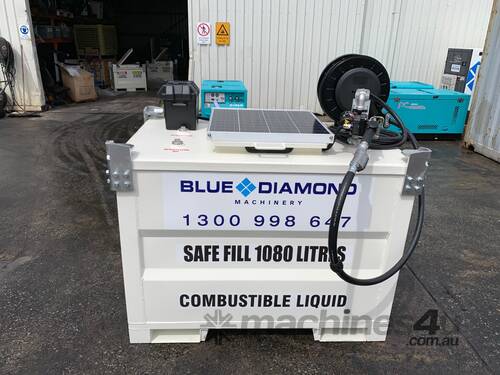 BLUE DIAMOND - Fuel Tank Cube 1200L Self Bunded Baffled