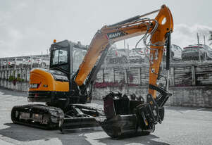 SANY SY50U 5.3 Tonne Excavator/Digger Package: Ready to Work, Equipped for Success!