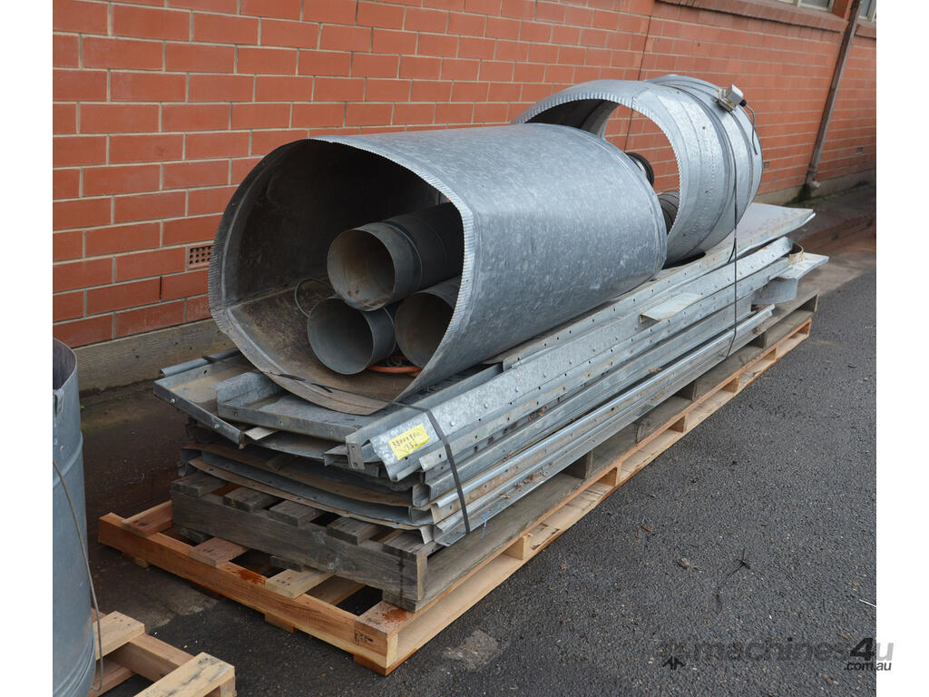 Used ADVANCE AIR ADVANCE AIR SPRAY BOOTH DUCT WORK FLUE PANELS