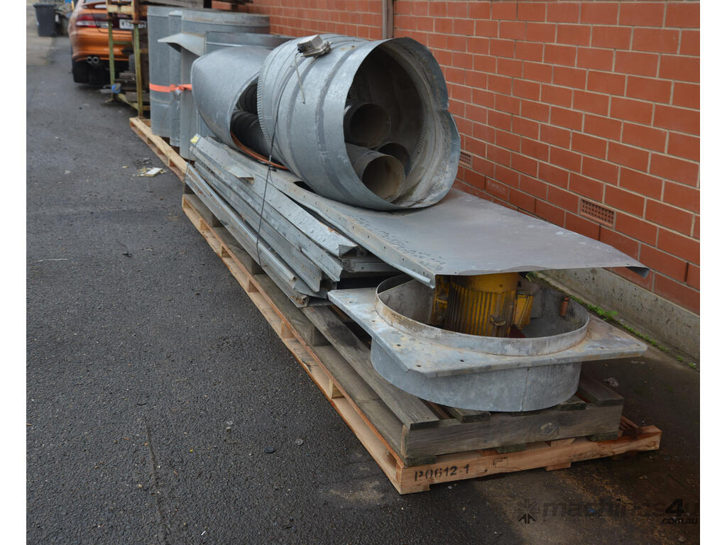 Used ADVANCE AIR ADVANCE AIR SPRAY BOOTH DUCT WORK FLUE PANELS