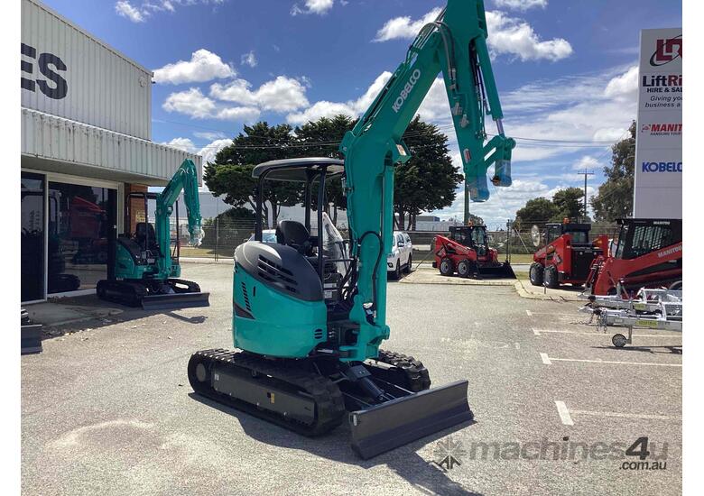 caption Kobelco SK30SR-6 3.0t Mini Excavator