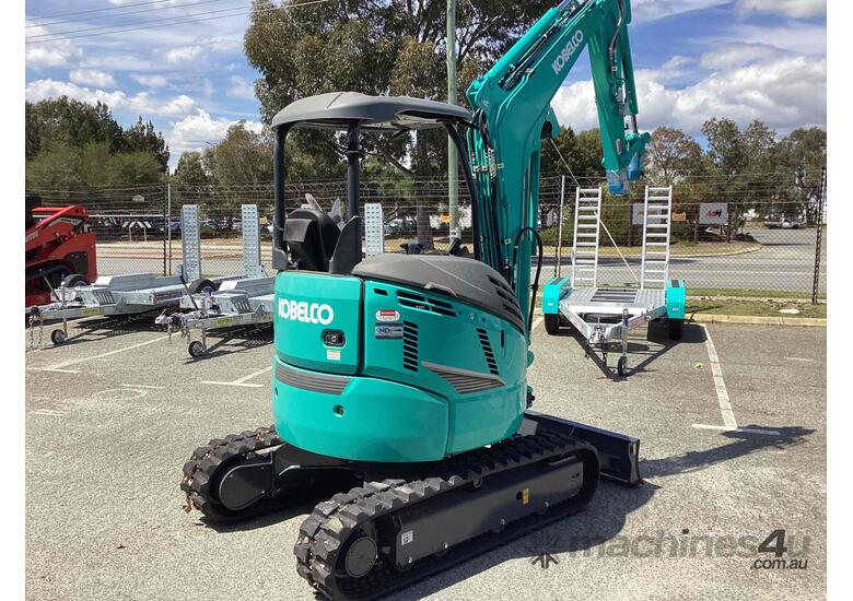 caption Kobelco SK30SR-6 3.0t Mini Excavator