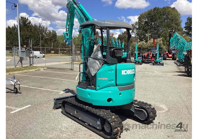 caption Kobelco SK30SR-6 3.0t Mini Excavator
