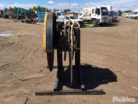 Unbranded 1400mm Hydraulic Rock Saw To Suit Excavator. Fitted With Stand. Centre: 450mm, Pin: 80mm,  - picture1' - Click to enlarge