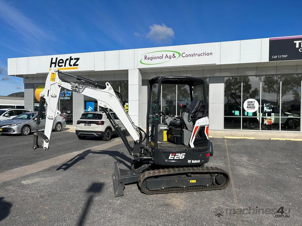 New Bobcat E26 Excavator in WODONGA, VIC