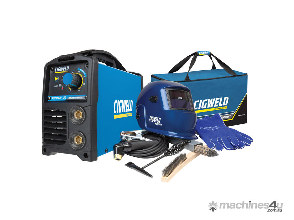 New cigweld WeldSkill 180 Tradepack Tig Welders in WACOL, QLD