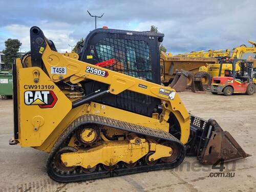 2021 CAT 259D3 TRACK LOADER WITH FULL OPTIONS, 4 IN 1 BUCKET, CIVIL SPEC AND LOW 950 HOURS