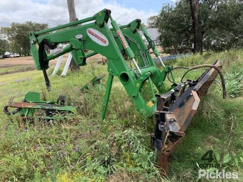 11/10 - McCormick front end loader, MC180 with silage blade. For further info contact Aaron Wilson 0