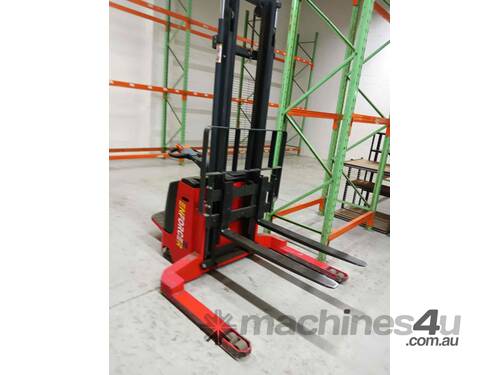 Quality Walk Behind Stacker With Drive Platform 