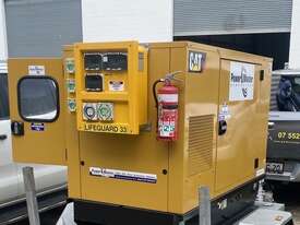 Hire Caterpillar 20kVA Diesel generator on trailer - picture0' - Click to enlarge