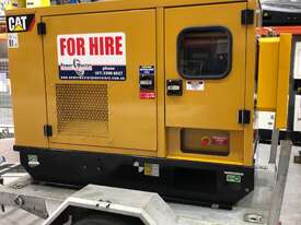 Hire Caterpillar 20kVA Diesel generator on trailer - picture1' - Click to enlarge