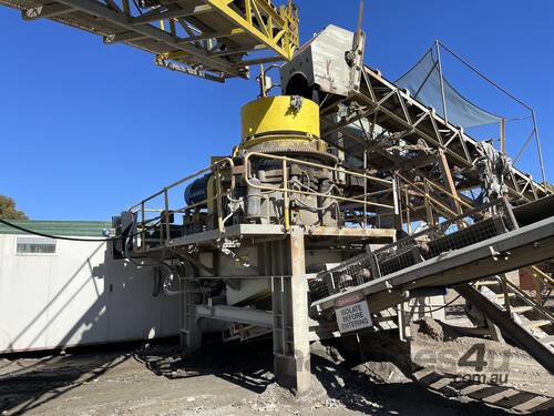 Cone Crusher. FL Smidth Raptor 300