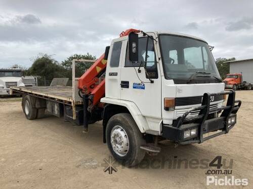 1993 Isuzu FVR900 Flatbed Crane Truck