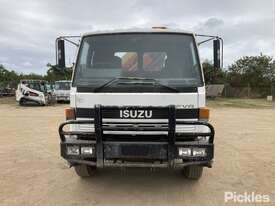 1993 Isuzu FVR900 Flatbed Crane Truck - picture0' - Click to enlarge