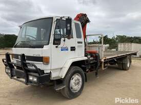 1993 Isuzu FVR900 Flatbed Crane Truck - picture1' - Click to enlarge