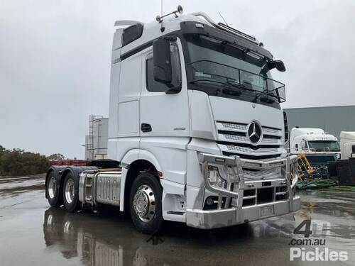 2019 Mercedes Benz Actros 2658 Prime Mover Sleeper Cab