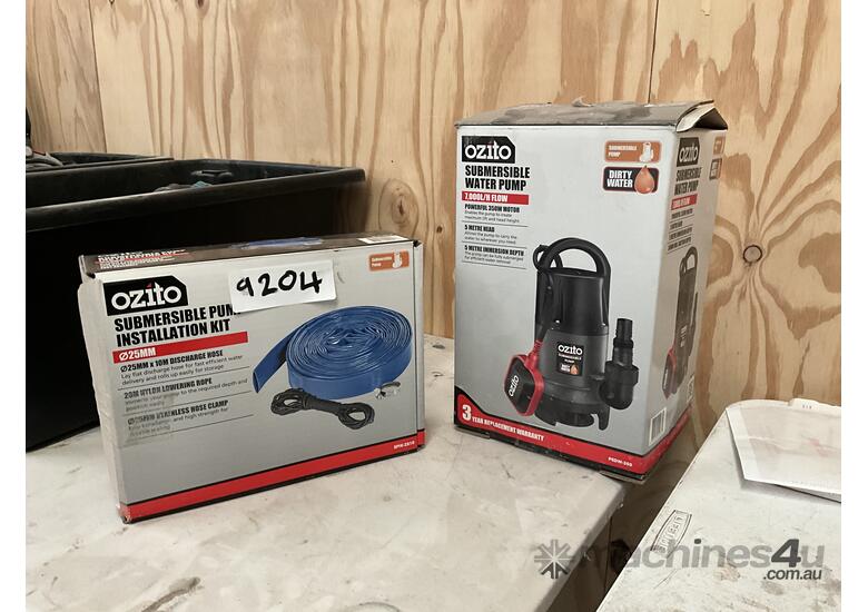 New Ozito Submersible Water Pump Submersible Pump in , Listed on