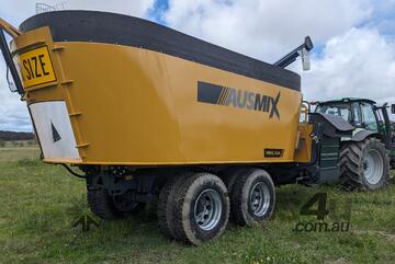 AUSMIX FT-XL22 HD VERTICAL FEED MIXER + 1.0M ELEVATOR (22.0M3)