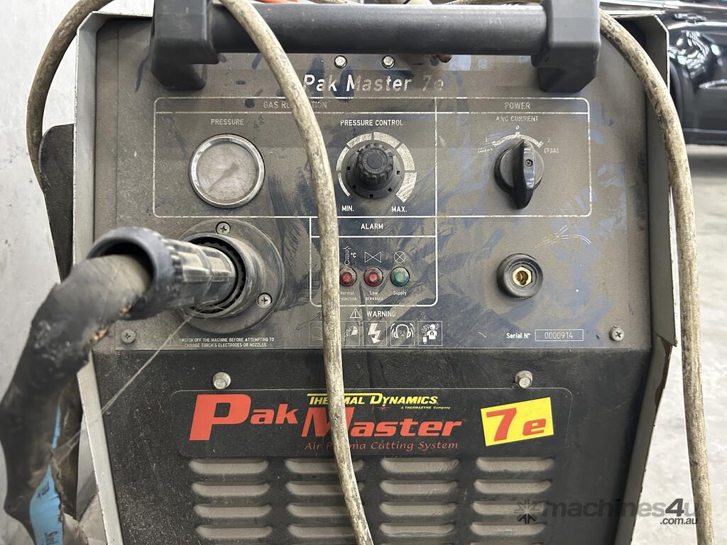 Used Thermal Dynamics Pak Master 7E Plasma Cutter in Dandenong South, VIC