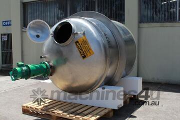 Stainless Steel Insulated Mixing Vessel with Internal Coil