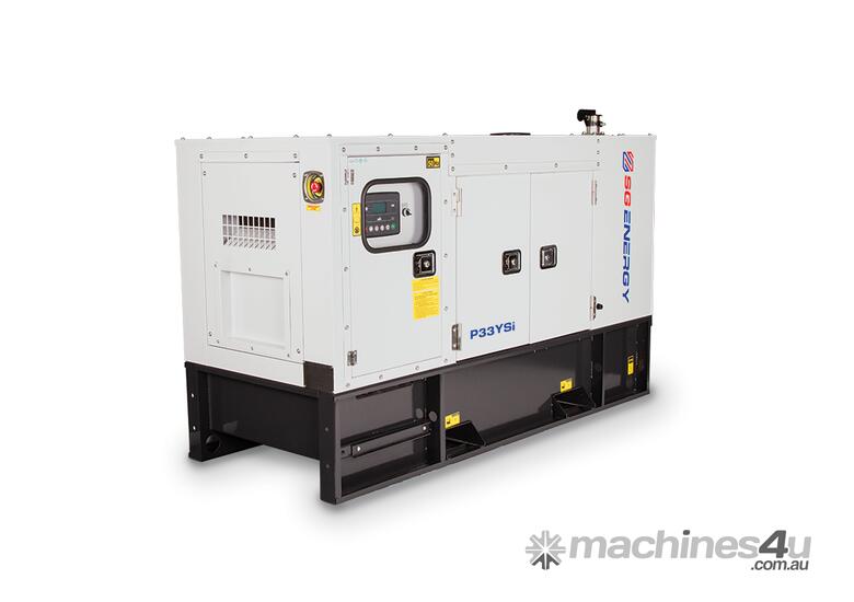 caption SG ENERGY – YANMAR 33 kVA Industrial Three Phase Generator