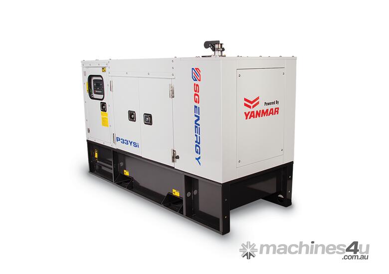 caption SG ENERGY – YANMAR 33 kVA Industrial Three Phase Generator