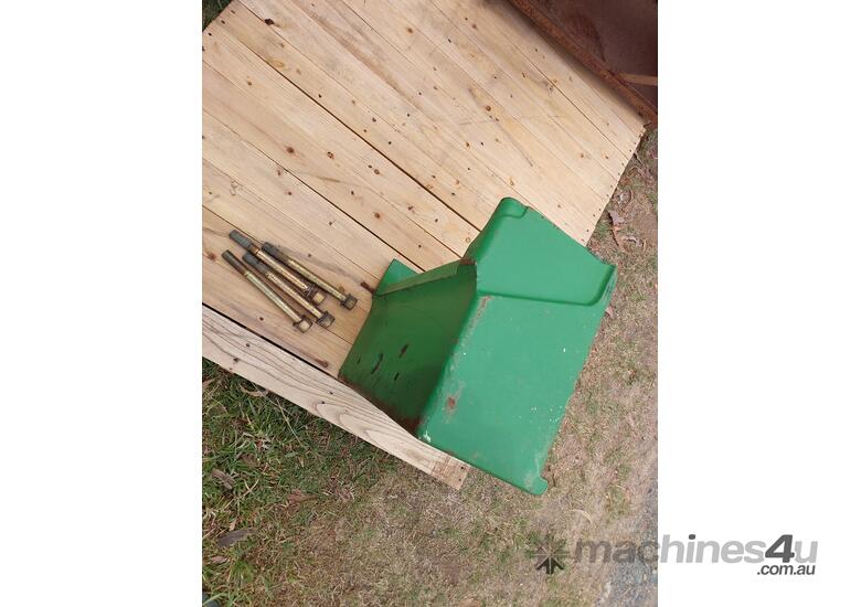 caption JOHN DEERE Front Counter Base Weight Anchor Point