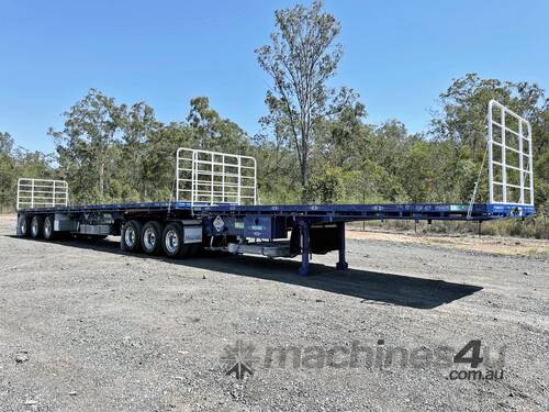 2023 Haulmark 34 Pallet Flat Top B Double - Hire