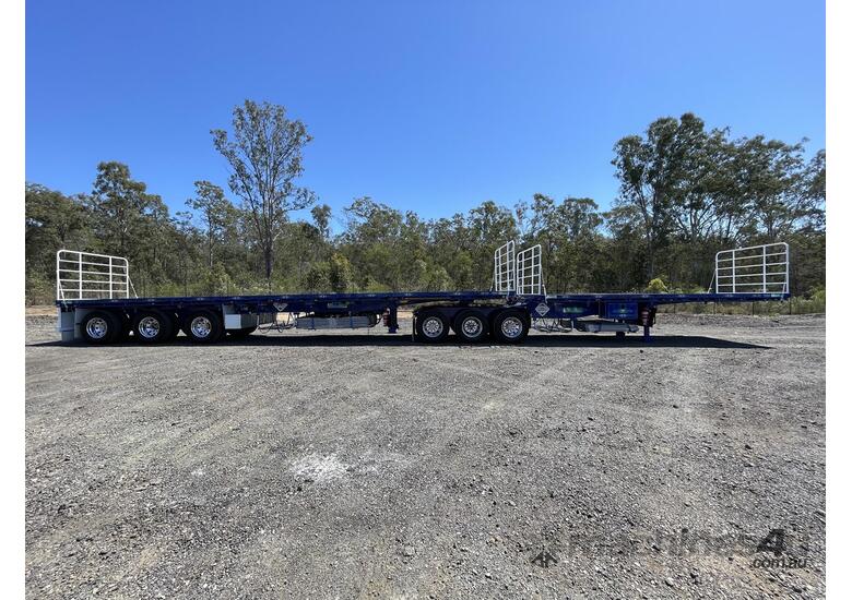 2023 Haulmark 34 Pallet Flat Top B Double - Hire