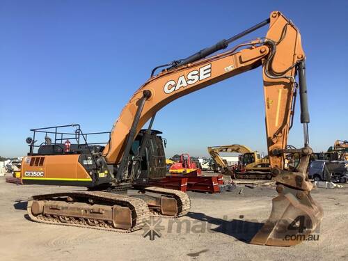 2019 Case CX350C Excavator (Steel Tracked)