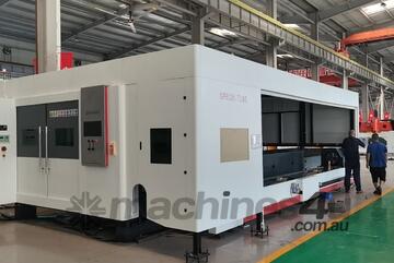 GF 6kW Plate & Pipe Fiber Laser Machine - Includes Cover