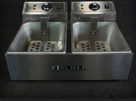 TWIN COMMERCIAL DEEP FRYER - ELECTRIC 2 X 10L - EF - picture0' - Click to enlarge