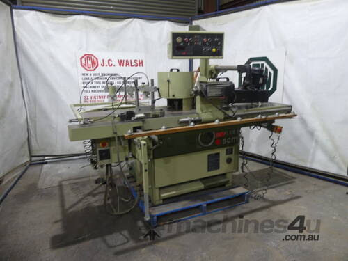 caption SCM Spindle Moulder/Tenoner 10 HP - Model: Flex 1