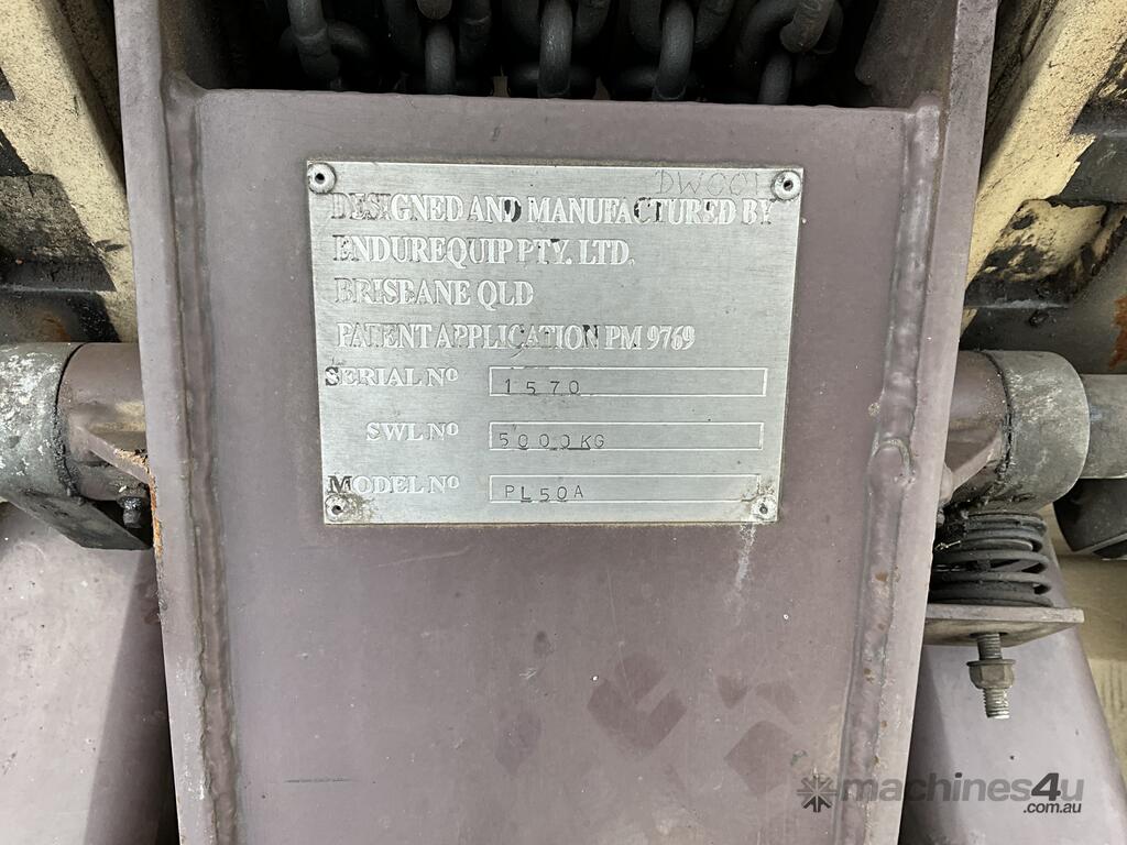 Used Endurequip Endurequip Truck Hoist in Kilkenny, SA