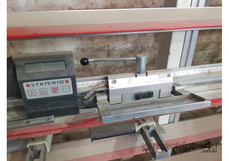 caption STRIEBIG WALL SAW *Sold* FELDER DIGITAL K975 2m PANEL SAWS. HETTICH BORER 240v
