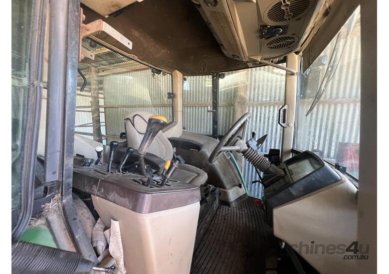 caption 2001 John Deere 6210 Tractor w/ 1996 Challenge FEL