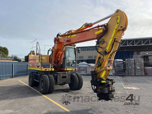 caption 2012 Doosan DX170W Excavator (Wheeled)