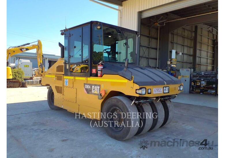 caption CAT CW34LRC Pneumatic Tired Compactors