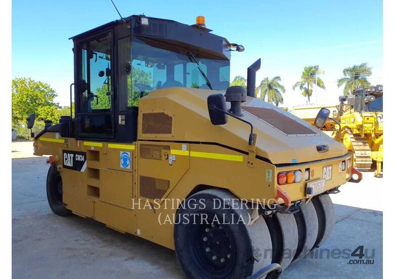 caption CAT CW34LRC Pneumatic Tired Compactors