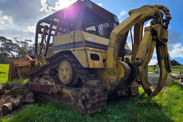 1989 CATERPILLAR D6H XR DOZER WITH WINCH & GRAPPLE