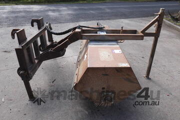 skid steer mount , cleaner by digger