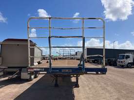 2007 Haulmark 3ST37 Tri Axle Flat Bed Trailer - picture0' - Click to enlarge