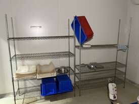 3x Metal Shelving Units - picture0' - Click to enlarge