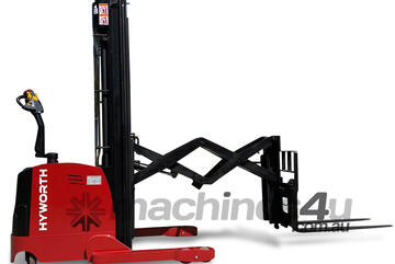 HYWORTH 1.5T Double Deep Walkie Reach Stacker Forklift FOR SALE